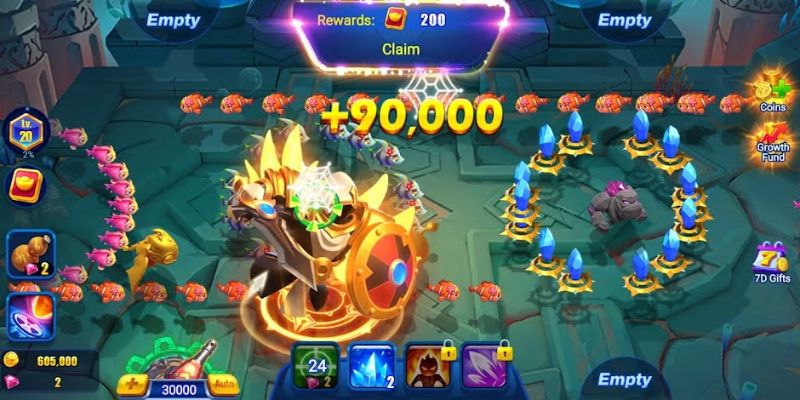 Nhiều tính năng thú vị giúp Jackpot đánh cá thu hút người chơi